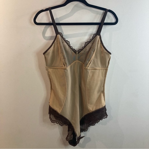 PINSY Sz XL Sculpting Lace Shapewear Adjustable Straps Lace Cup  Bodysuit - Picture 12 of 12